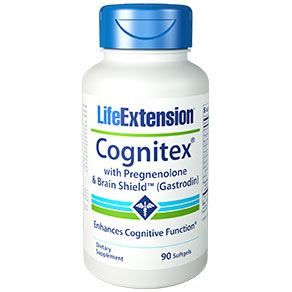 Life Extension Cognitex with Pregnenolone & NeuroProtection Complex, 90 Softgels, Life Extension