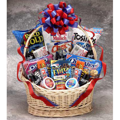 Elegant Gift Baskets Online Coke Snack Works Gift Basket, Small Size, Elegant Gift Baskets Online