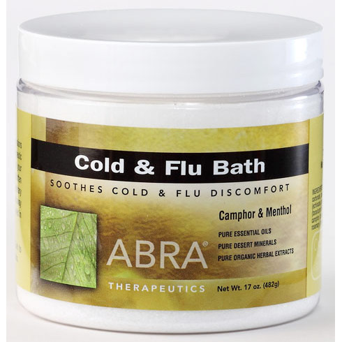 Abra Therapeutics Cold & Flu Bath 16 oz, Abra Therapeutics