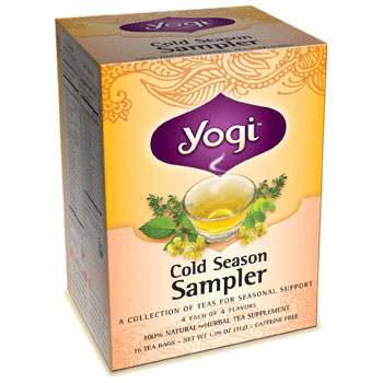 Yogi Tea Cold Season Tea Sampler 16 tea bags from Yogi Tea