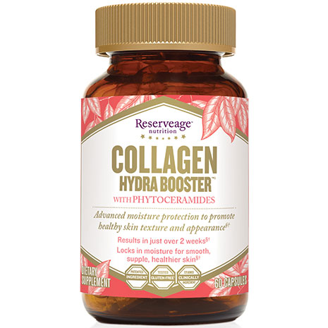 ReserveAge Organics Collagen Hydra Protect with Ceramides, 60 Capsules, ReserveAge Organics