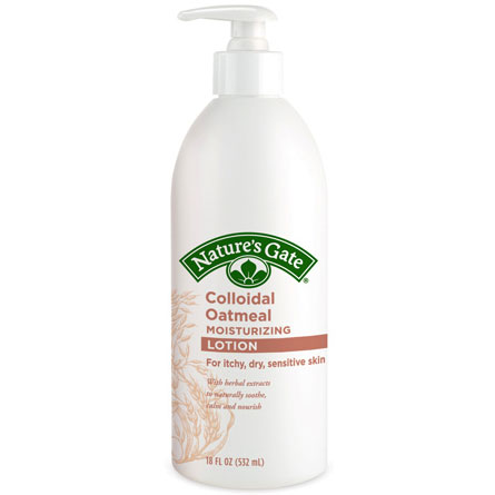 Nature's Gate Colloidal Oatmeal Lotion For Itchy Dry Sensitive Skin, 32 oz, Nature's Gate