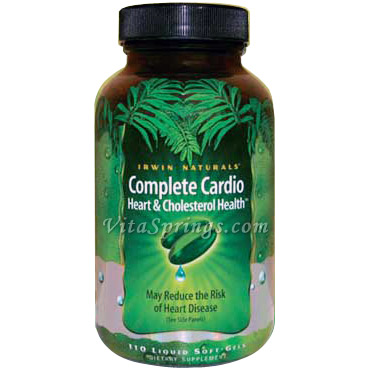 Irwin Naturals Complete Cardio Heart & Cholesterol Health, 84 Liquid Soft-Gels, Irwin Naturals