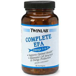 Twinlab Complete EFA (Omega 3-6-9) 90 softgels from Twinlab