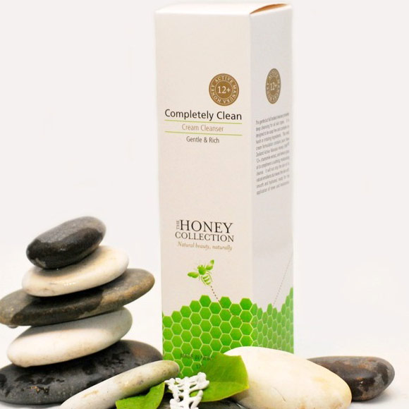 The Honey Collection Completely Clean Cream Facial Cleanser, 125 g, The Honey Collection