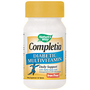 Nature's Way Completia Diabetic, Iron-Free, 30 Tablets, Nature's Way