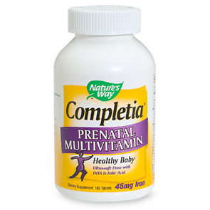 Nature's Way Completia Prenatal Multivitamin 180 tabs from Nature's Way