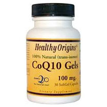 Healthy Origins CoQ10 100 mg, 30 SoftGels, Healthy Origins