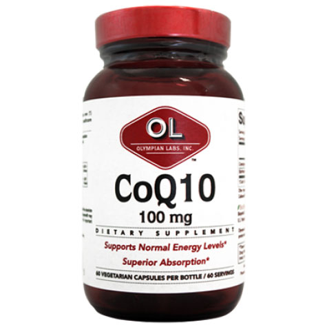 Olympian Labs CoQ10 100 mg, 60 Veggie Caps, Olympian Labs