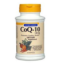 Nature's Answer CoQ10 (Coenzyme Q10) 120mg 30 softgels from Nature's Answer