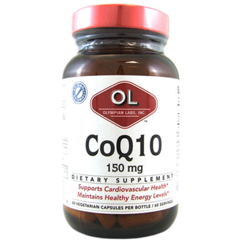 Olympian Labs CoQ10 150 mg, 60 Veggie Caps, Olympian Labs