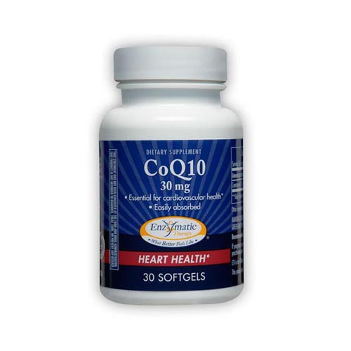 Enzymatic Therapy CoQ10 30 mg, 30 Softgels, Enzymatic Therapy
