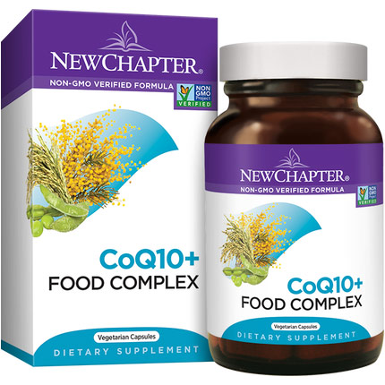 New Chapter CoQ10+ Food Complex, 60 Vcaps, New Chapter