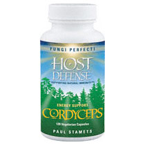 Fungi Perfecti / Host Defense Cordyceps, 120 Capsules, Fungi Perfecti / Host Defense