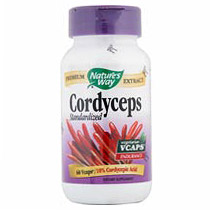 Nature's Way Cordyceps Extract Standardized 60 vegicaps from Nature's Way