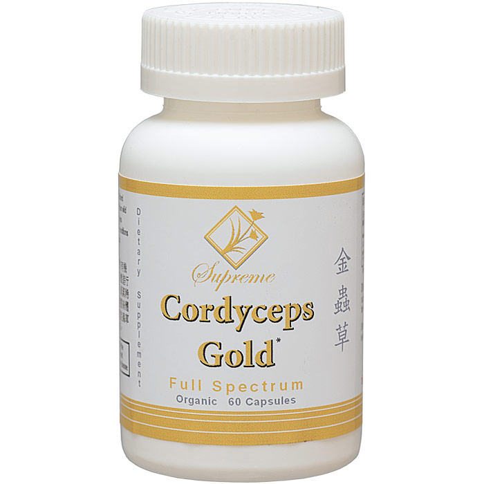 Grand Stone Corporation Supreme Cordyceps Gold, 500 mg, 60 Capsules, Grand Stone Corporation