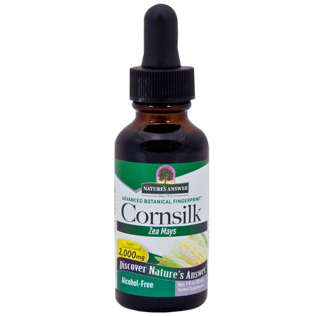 Nature's Answer Cornsilk (Corn Silk) Alcohol Free Extract Liquid 1 oz from Nature's Answer