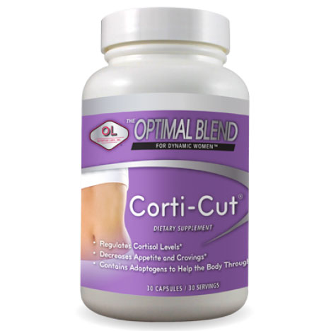 Olympian Labs Corti-Cut, Cortisol Optimal Blend For Women, 30 Capsules, Olympian Labs