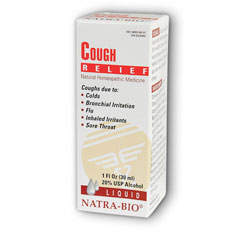 NatraBio Cough Relief 1 fl oz, NatraBio (Natra-Bio)