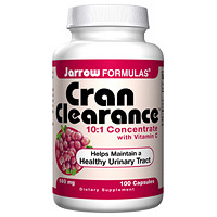 Jarrow Formulas Cran Clearance, Cranberry Concentrate 680 mg 100 caps, Jarrow Formulas