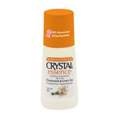 Crystal Body Deodorant Crystal Essence Deodorant Roll-On Chamomile & Green Tea, 2.25 oz, Crystal Body Deodorant