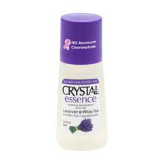 Crystal Body Deodorant Crystal Essence Deodorant Roll-On Lavender & White Tea, 2.25 oz, Crystal Body Deodorant