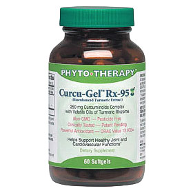 Phyto-Therapy Curcu-Gel Rx-95 Curcuminoids Complex, 60 Softgels, Phyto-Therapy (Phyto Therapy)