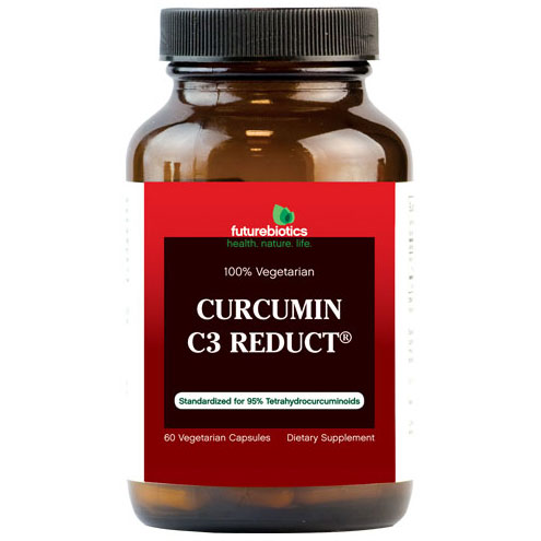 FutureBiotics Curcumin C3 Reduct, Turmeric Extract, 60 Vegetarian Capsules, FutureBiotics