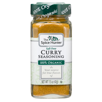 Spice Hunter Curry Seasoning, 100% Organic, 1.5 oz x 6 Bottles, Spice Hunter