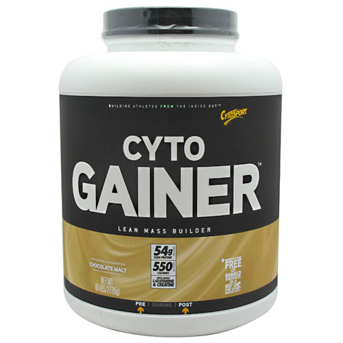CytoSport Cyto Gainer, Lean Mass Builder Powder, 6 lb, CytoSport