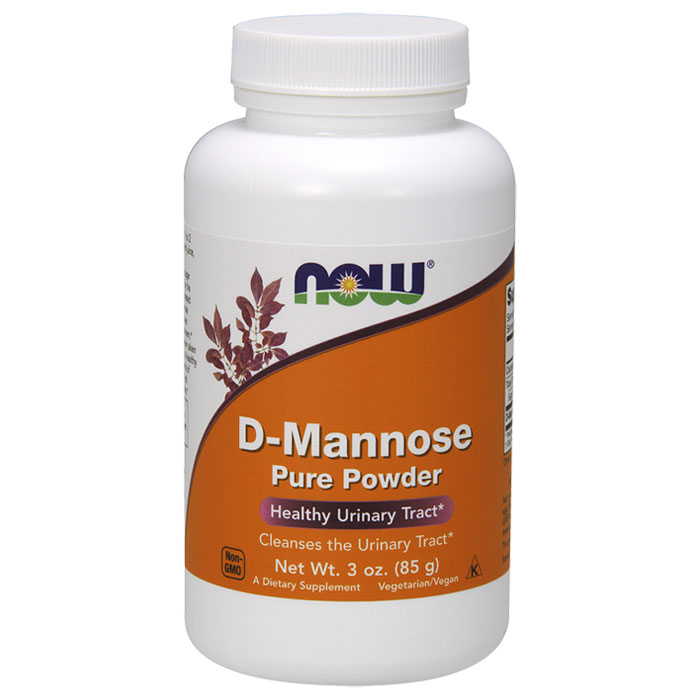 NOW Foods D-Mannose Powder, 3 oz, NOW Foods