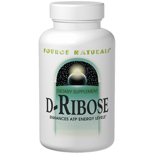 Source Naturals D-Ribose 1000 mg Tabs, 120 Tablets, Source Naturals
