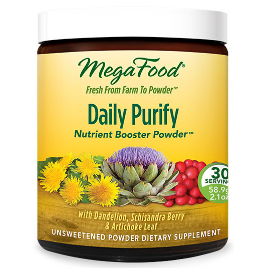 Daily Purify, Whole Food Detoxify Powder, 30 Servings (58.9 g), MegaFood