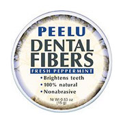 Peelu Company Dental Fibers Tooth Powder Peppermint .53 oz from Peelu