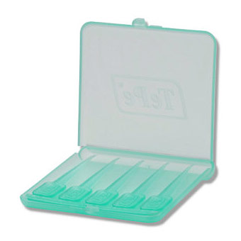 TePe Oral Health Care Dental Sticks, Plastic Toothpicks, Extra Slim, 75 Sticks x 15 Cases, TePe Oral Health Care