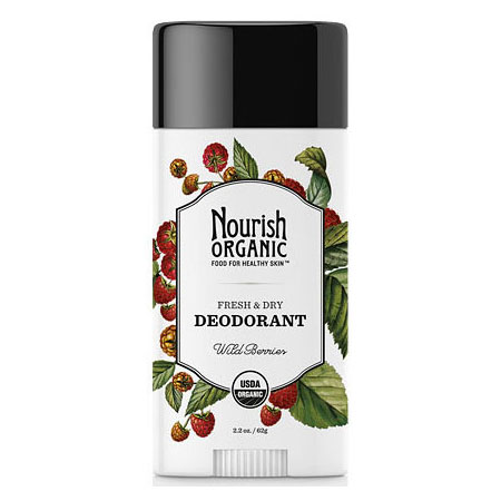 Nourish Organic Deodorant, Wild Berries, 2.2 oz, Nourish