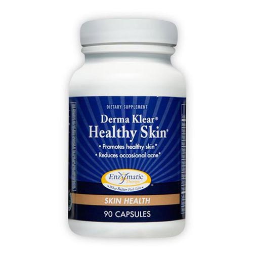 Enzymatic Therapy Derma Klear Healthy Skin, 90 Capsules, Enzymatic Therapy