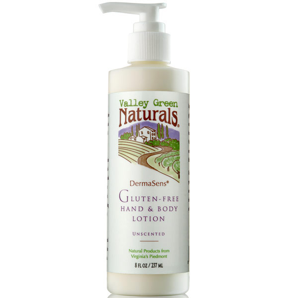 Valley Green Naturals DermaSens Gluten-Free Hand & Body Lotion, Lavender, 8 oz, Valley Green Naturals