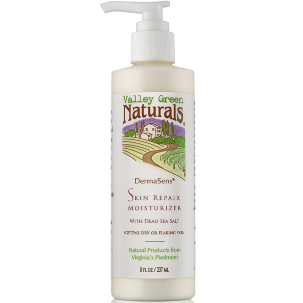 Valley Green Naturals DermaSens Skin Repair Moisturizer with Dead Sea Salt, 8 oz, Valley Green Naturals