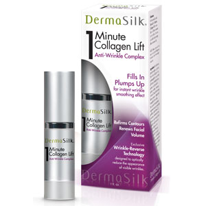 DermaSilk DermaSilk 1 Minute Collagen Lift Gel, Anti-Wrinkle Complex, 1 oz