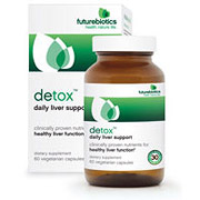 Futurebiotics Detox, Daily Liver Support, 60 caps, Futurebiotics