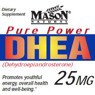 Mason Natural Dhea 25 mg , 60 Capsules, Mason Natural