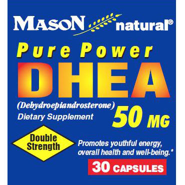 Mason Natural Dhea 50 mg, 30 Capsules, Mason Natural