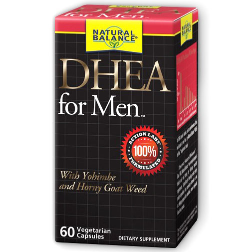 Natural Balance DHEA Super Hormone for Men, 60 Capsules, Natural Balance