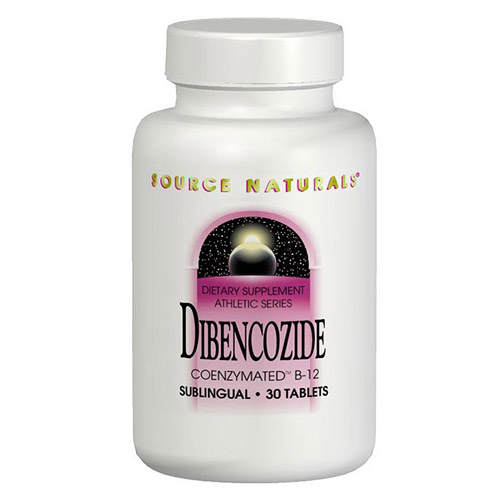 Source Naturals Dibencozide Vitamin B12 (Vitamin B-12) Coenzymated Sublingual 30 tabs from Source Naturals