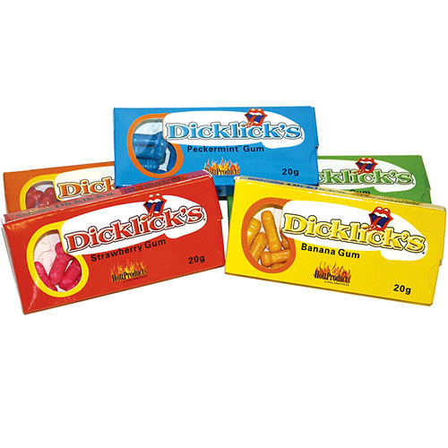 Hott Products Dicklick's - Cinnamon Flavored Gum, Hott Products