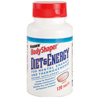 Weider Weider Body Shaper Diet & Energy, 120 Capsules