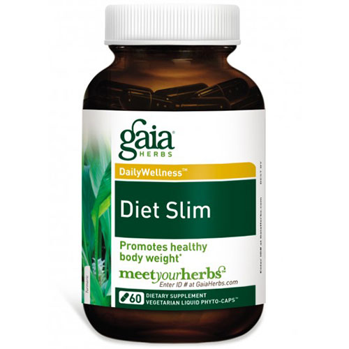 Gaia Herbs Diet Slim, 60 Liquid Phyto-Caps, Gaia Herbs