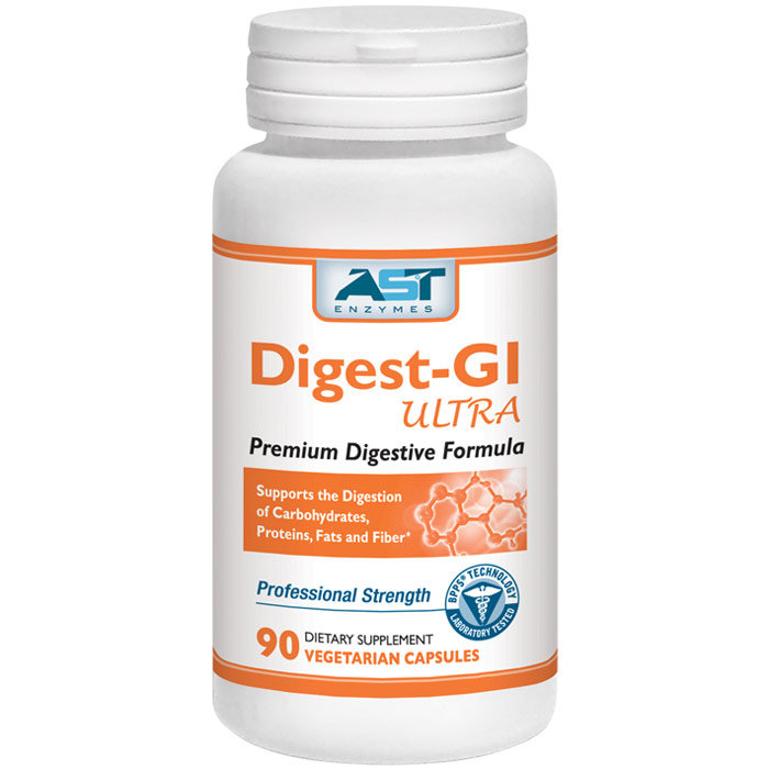 AST Enzymes DigeSEB-GI, Complete Digestion, 90 Capsules, AST Enzymes