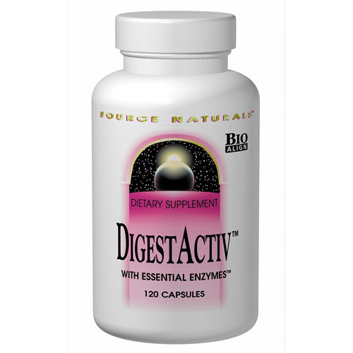 Source Naturals DigestActiv (Enzymes and Herbs for Healthy Digestion) 120 caps from Source Naturals